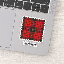 Clan MacQueen Tartan Sticker