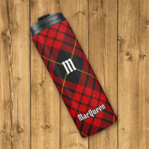 Clan MacQueen Tartan Thermal Tumbler