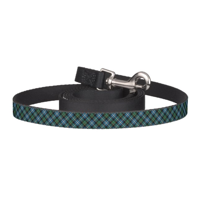 Clan MacRae Blue and Green Scottish Hunting Tartan Pet Leash (Hook)