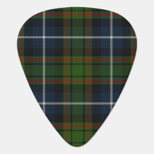 Clan MacRae Hunting Sounds of Scotland Tartan Guitar Pick