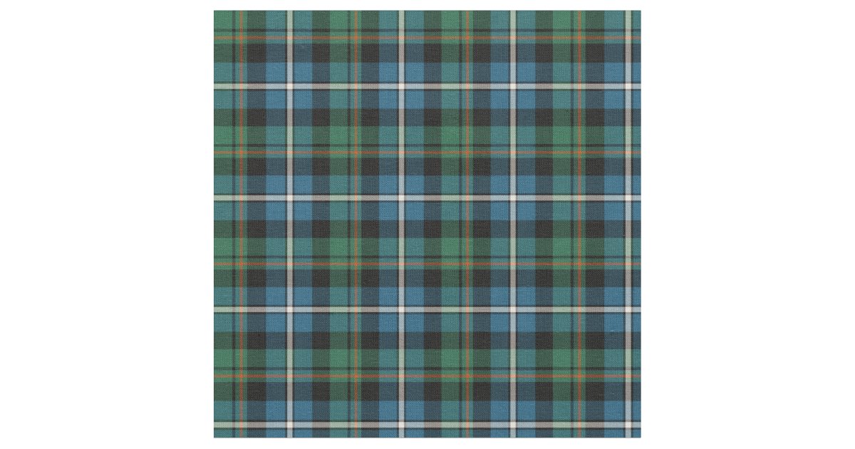 MacRae Hunting Ancient Clan Half Of Tartan Zipper Hoodie main image 0