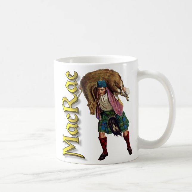 Clan MacRae Old Scotland Coffee Mug (Right)