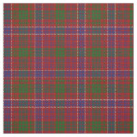 Clan MacRae Red Scottish Tartan Plaid Fabric