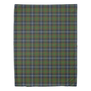 Clan MacRae Scottish Accents Hunting Tartan Duvet Cover