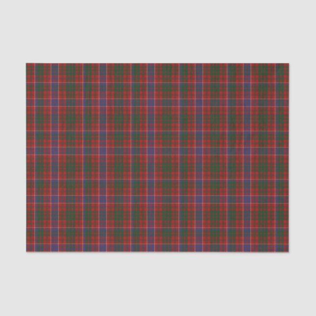 Clan MacRae Tartan Plaid Tissue Paper (Front)