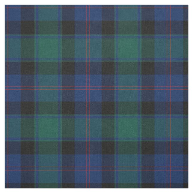 Clan MacTaggart Tartan Fabric (Swatch)