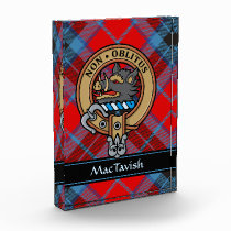 Clan MacTavish Crest Acrylic Award