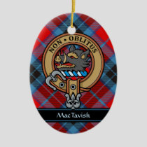 Clan MacTavish Crest Ceramic Ornament