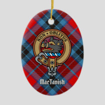Clan MacTavish Crest Ceramic Ornament