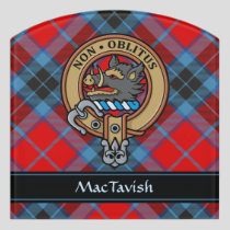 Clan MacTavish Crest Door Sign
