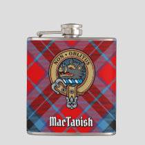 Clan MacTavish Crest Flask