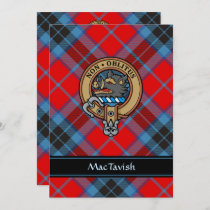Clan MacTavish Crest Invitation