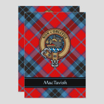 Clan MacTavish Crest Invitation