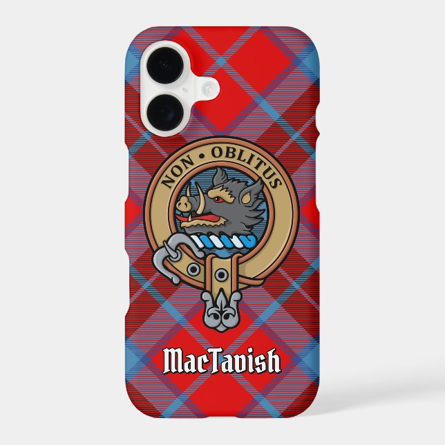 Clan MacTavish Crest Iphone Case (Back)