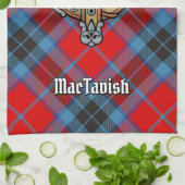Clan MacTavish Crest Kitchen Towel (Folded)