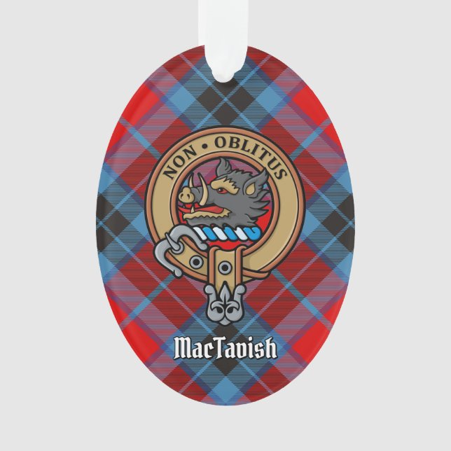 Clan MacTavish Crest Ornament (Front)