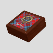 Clan MacTavish Crest over Tartan Gift Box