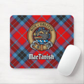 Clan MacTavish Crest over Tartan Mouse Pad (With Mouse)