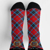 Clan MacTavish Crest over Tartan Socks (Top)