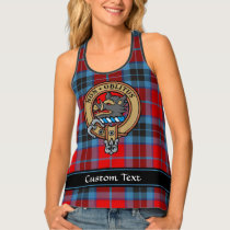 Clan MacTavish Crest over Tartan Tank Top