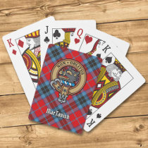Clan MacTavish Crest Poker Cards