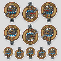 Clan MacTavish Crest Sticker Set