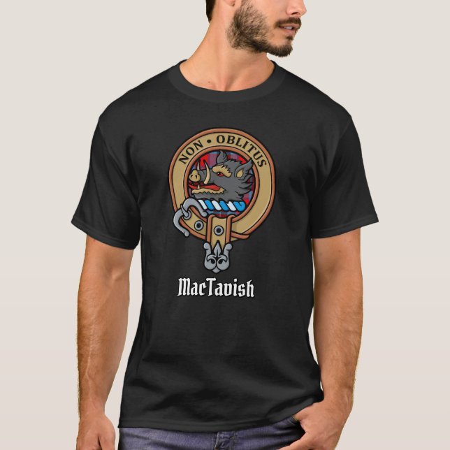 Clan MacTavish Crest T-Shirt (Front)