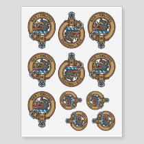 Clan MacTavish Crest Temporary Tattoos