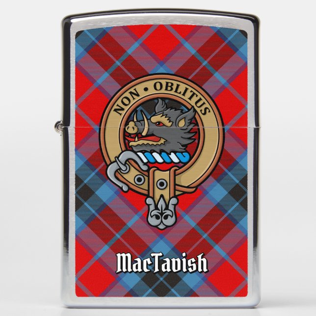 Clan MacTavish Crest Zippo Lighter (Front)