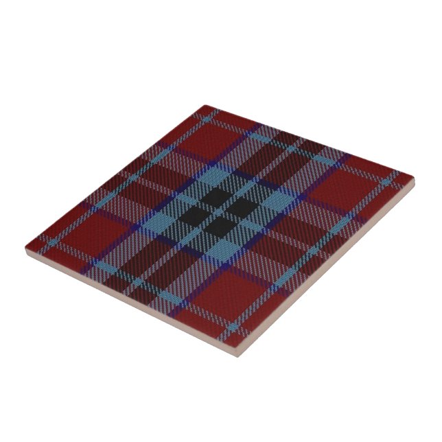 Clan MacTavish Scottish Expressions Tartan Ceramic Tile (Side)