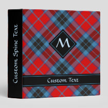 Clan MacTavish Tartan 3 Ring Binder