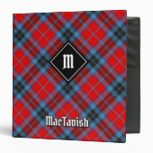 Clan MacTavish Tartan 3 Ring Binder (Front/Inside)