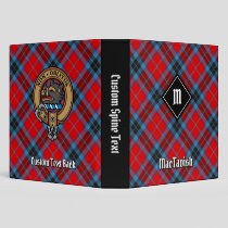 Clan MacTavish Tartan 3 Ring Binder