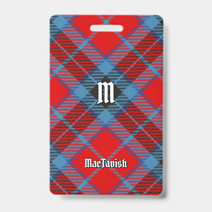 Clan MacTavish Tartan Badge