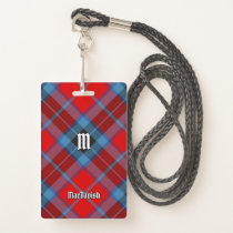 Clan MacTavish Tartan Badge