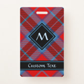 Clan MacTavish Tartan Badge (Front)