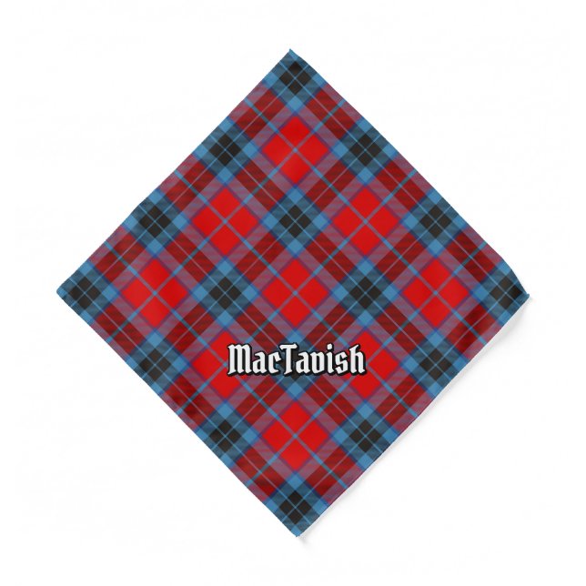 Clan MacTavish Tartan Bandana (Front)
