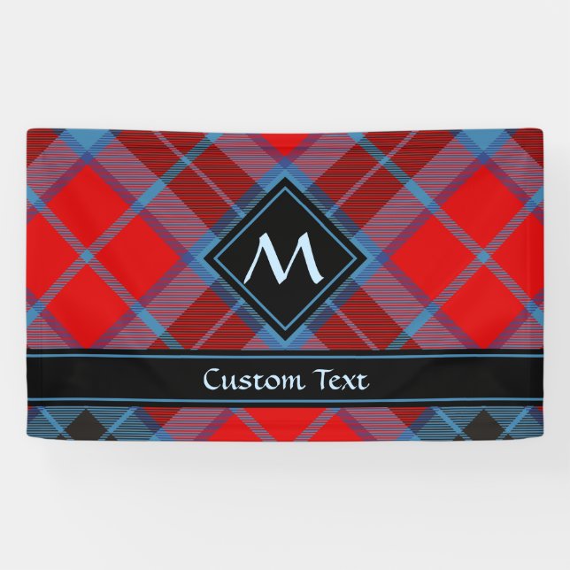 Clan MacTavish Tartan Banner (Horizontal)