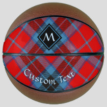 Clan MacTavish Tartan Basketball