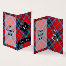 Clan MacTavish Tartan Business Card