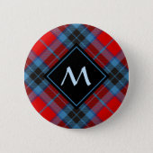 Clan MacTavish Tartan Button (Front)