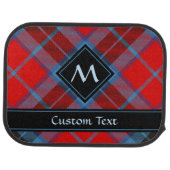 Clan MacTavish Tartan Car Floor Mat (Rear)