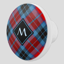 Clan MacTavish Tartan Ceramic Knob