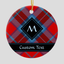 Clan MacTavish Tartan Ceramic Ornament