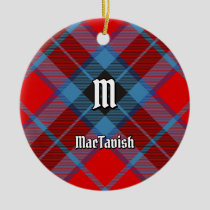 Clan MacTavish Tartan Ceramic Ornament