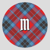 Clan MacTavish Tartan Classic Round Sticker