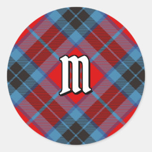 Clan MacTavish Tartan Classic Round Sticker