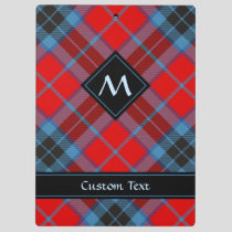 Clan MacTavish Tartan Clipboard