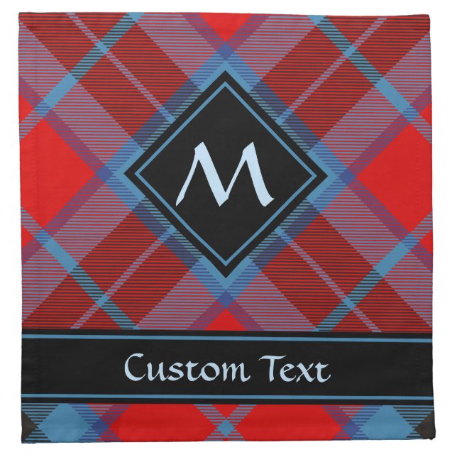 Clan MacTavish Tartan Cloth Napkin (Front)