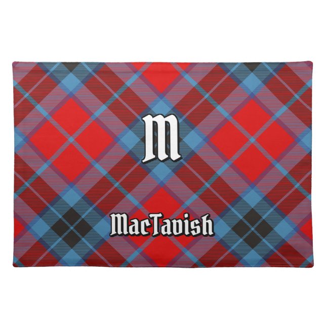 Clan MacTavish Tartan Cloth Placemat (Front)